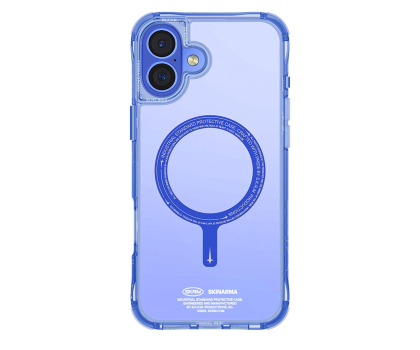 Etui do telefonów Skinarma Saido do iPhone 16 Plus 6.7" Magnetic Charging blue